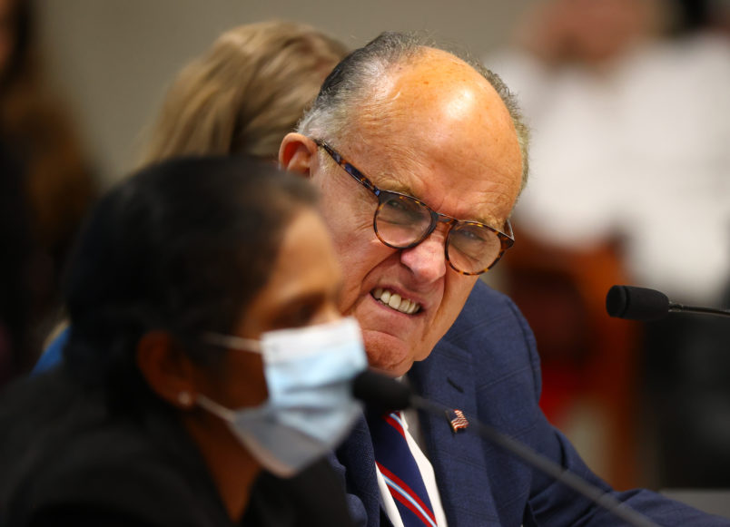 giuliani annoys mi gop legislators with plodding