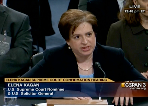 Is elena kagan gay or straight