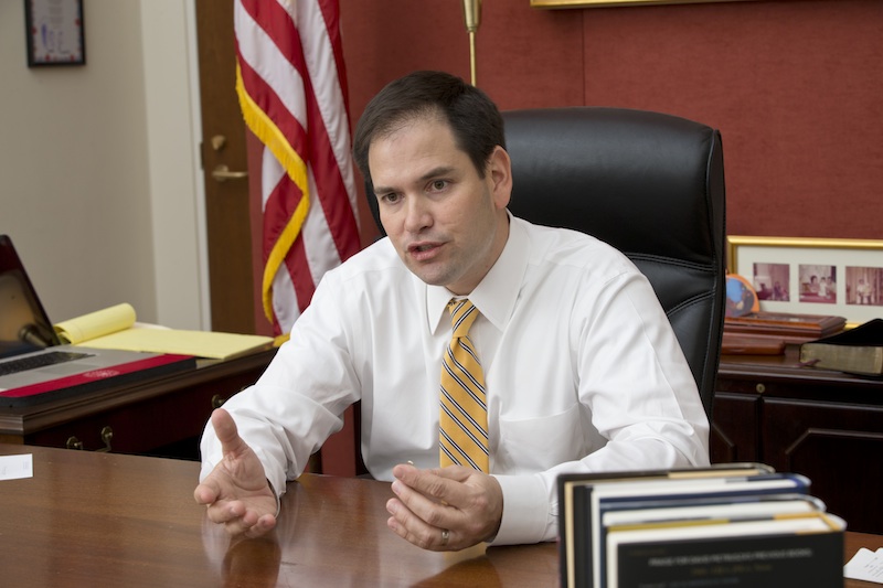 Does Rubio support his own immigration bill?