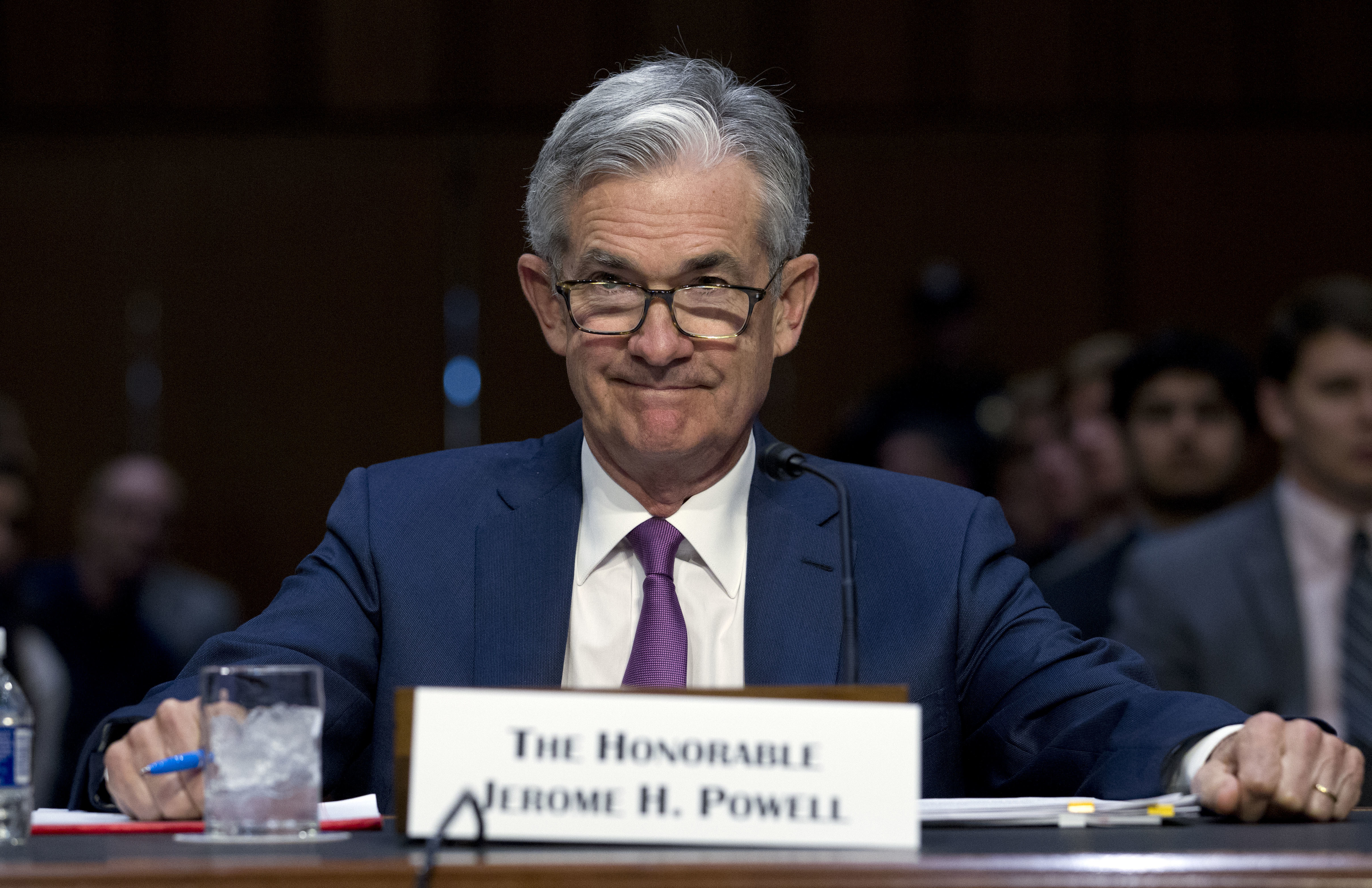 Trump Not Even A Little Bit Happy With Fed Chair Whom He Chose Federal Reserve Board Chair Jerome Powell Testifies Before The Senate Committee On Banking Housing