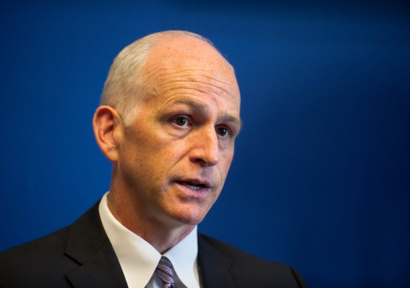 U.S. Rep. Adam Smith (D-WA), shown in his office in Washington, D.C., on May 29, 2014, has been assigned to the House committee looking into the terrorist attacks on the U.S. diplomatic mission in Benghazi and the aftermath. (Mary F. Calvert/MCT)