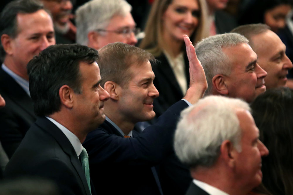 Trump Praises Rep. Jim Jordan’s Wrestling Body In Rambling