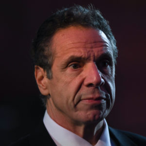 Andrew Cuomo, Governor of New York, seen at the Gate of Death area ahead of the official ceremony marking the 75th anniversary of the liberation of the former Nazi-German concentration and extermination camp Auschwitz II - Birkenau. On Monday, January 27, 2020, in Auschwitz II-Birkenau Concentration Camp, Oswiecim, Poland. (Photo by Artur Widak/NurPhoto)
