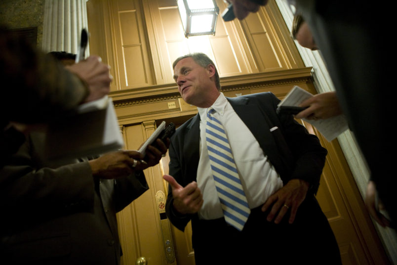 WASHINGTON  - JUNE 7:  on Capitol Hill June 7, 2007 in Washington, DC.  The Senate voted against cloture for a second time today on S1348, the current immigration reform bill.  (Photo by Brendan Smialowski/Getty Images)