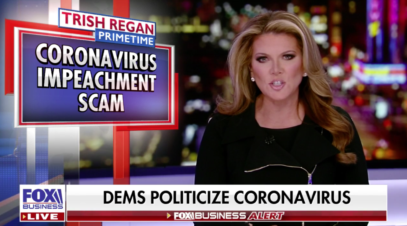Fox Business Host Who Ranted About Coronavirus Scam Gets Axed