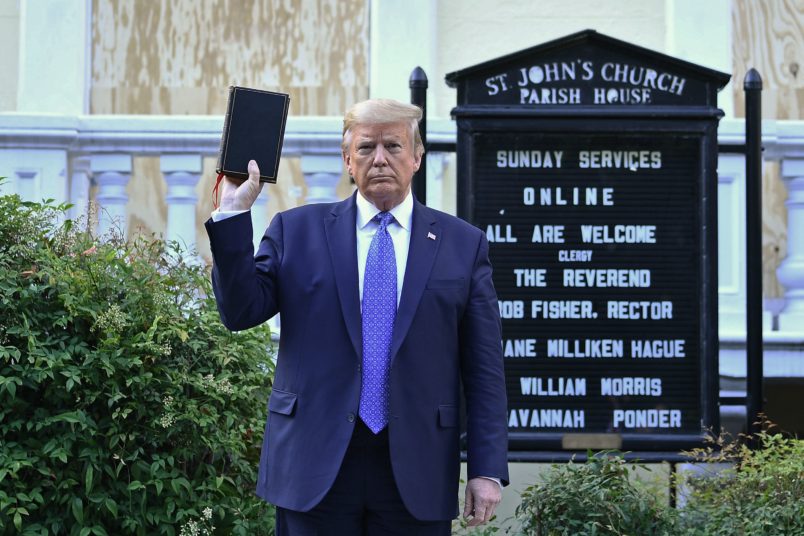 DHS IG Refused To Probe Agency's Actions During Now-Infamous Trump Photo-Op | Talking Points Memo