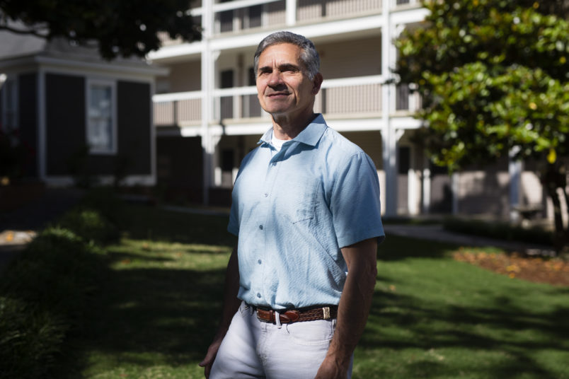 ANNISTON, AL - MAY 13- Alabama State Senator and President Pro Tem Del Marsh poses for a photo on the grounds of the hotel he owns on Monday, May 13, 2019 in Anniston, AL. (Photo by Elijah Nouvelage for The Washington Post)