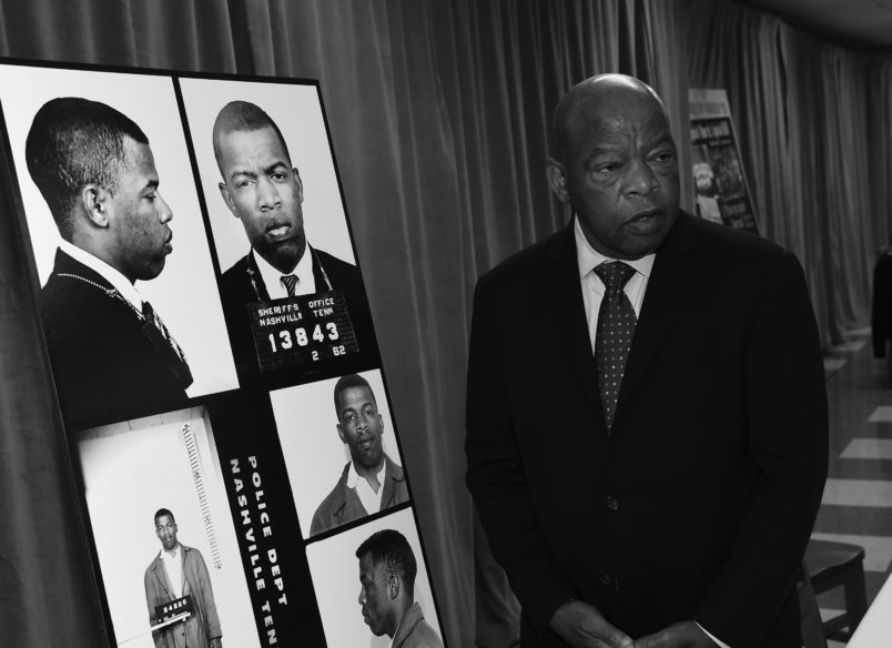 Nashville Public Library Awards Civil Right Icon Congressman John Lewis Literary Award on November 19, 2016 in Nashville, Tennessee.