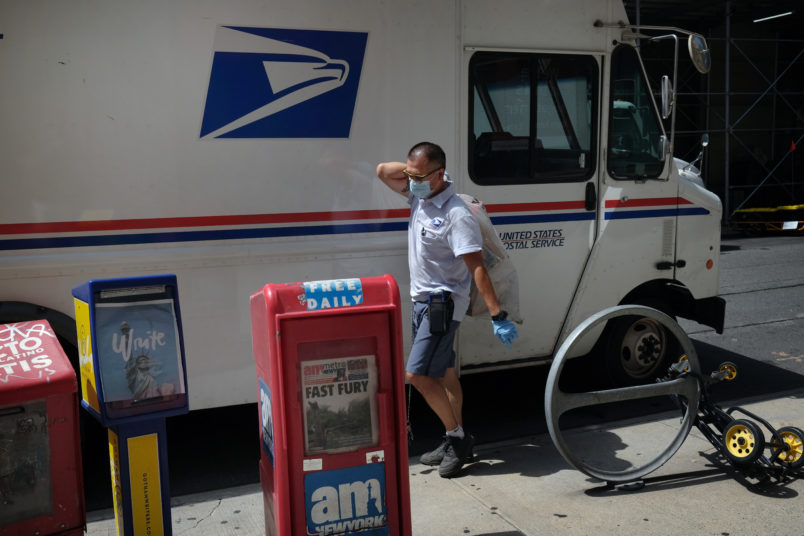 Postal Workers Union President Accuses Trump Of Holding USPS 'Hostage' To Suppress Votes
