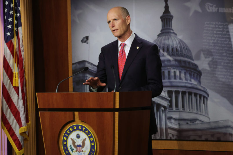 Sen. Scott Tries To Revive Debt Ceiling Threat