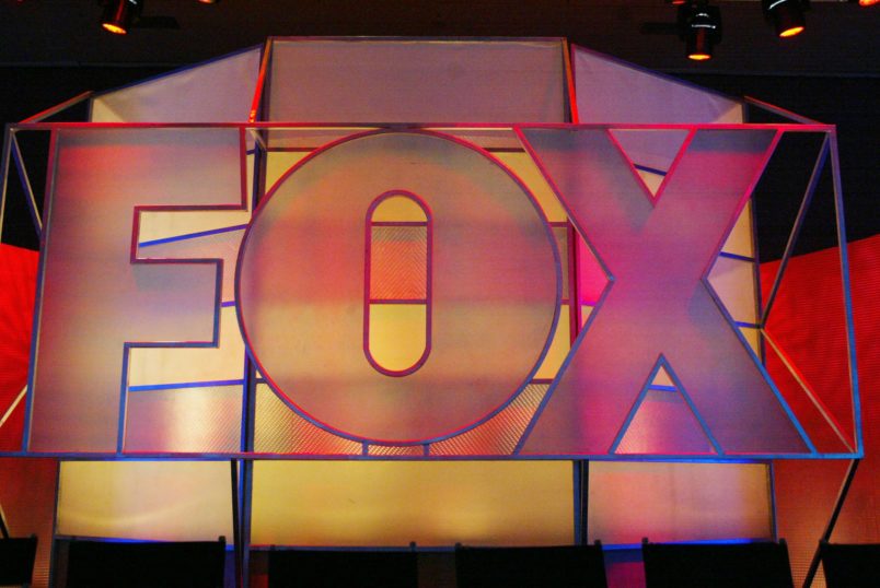 UNIVERSAL CITY, CA - JANUARY 17: Fox Network logo is displayed during the 2005 Television Critics Winter Press Tour at the Hilton Universal Hotel on January 17, 2005 in Universal City, California. (Photo by Frederick M. Brown/Getty Images) *** Local Caption *** Fox