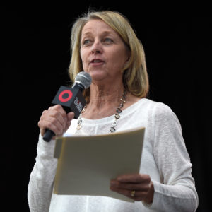 during Global Citizen's "Show Up and Vote" concert at the World Market Center on October 25, 2016 in Las Vegas, Nevada.