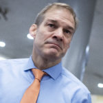 UNITED STATES - JANUARY 28: Rep. Jim Jordan, R-Ohio, talks with reporters in the senate subway before the continuation of the impeachment trial of President Donald Trump on Tuesday, January 28, 2020. (Photo By Tom Williams/CQ Roll Call)