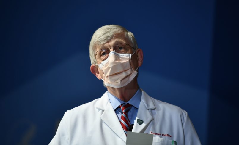NIH Director Condemns ‘Politics And Polarization’ Of School Mask Mandate Bans